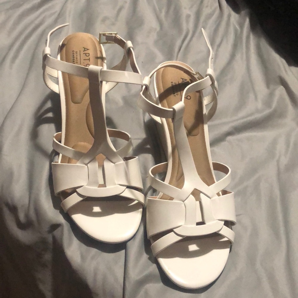 Apt 9 wedge sandals, extremely comfy!!!